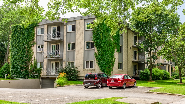 Façade - Terrasses McCartney à Ste-Foy, Québec